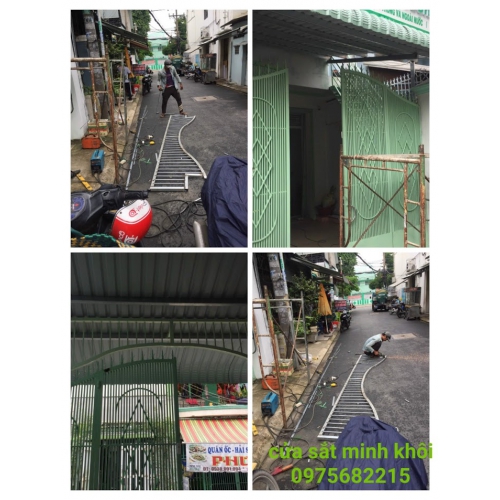 Sửa cửa sắt Quận Tân Phú